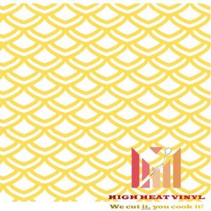 High Heat Duracoat Vinyl Stencil 10" x 12" - Sea Scales 3 styling